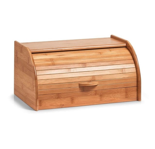 Zeller Rollbrotkasten Bambus 20 cm x 26 cm x 40 cm Natur