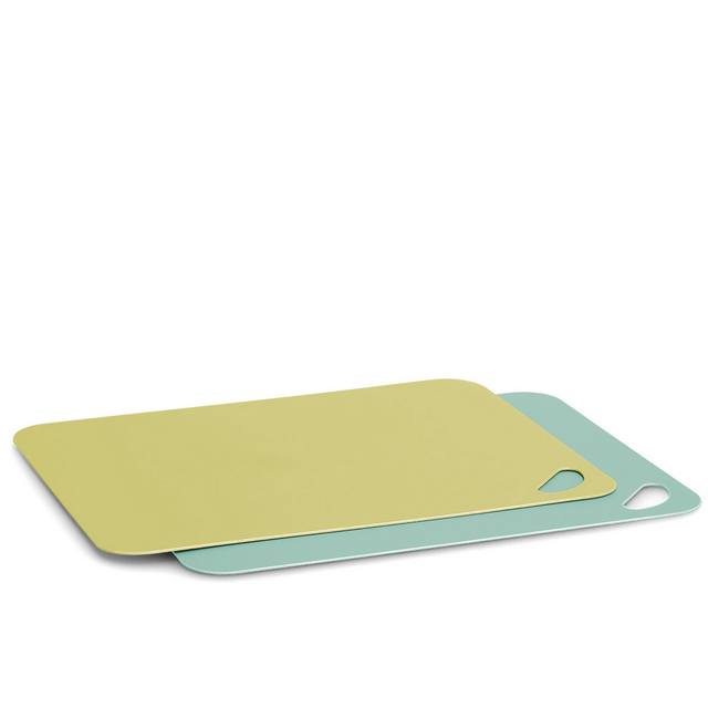 Zeller Schneidematten-Set Kunststoff 2-teilig 29 cm x 38 cm Limone/Mint