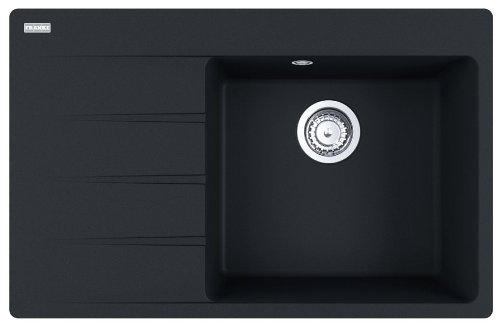 Franke Einbauspüle Centro Cng 611-78 A Aus Hygienischem Fragranite Abtropffläche Links