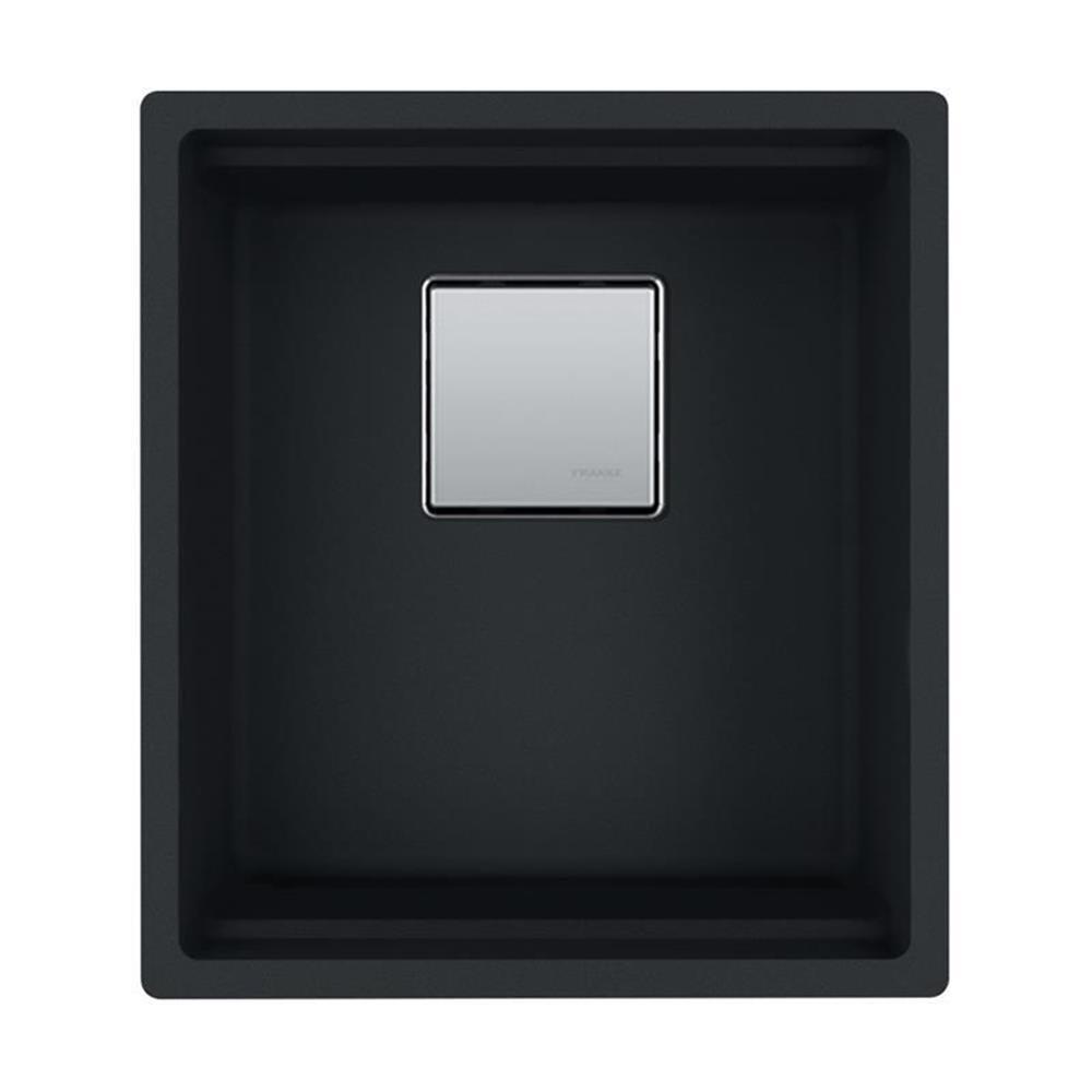 Franke Unterbauspüle Kubus 2 Kng 110-37 Fragranit+ Black Matt