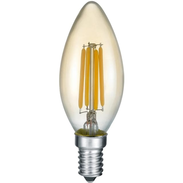 Trio LED-Leuchtmittel E14 Kerzenform 4 W Warmweiß 400,m 9,8 x 3,5 cm (H x Ø)