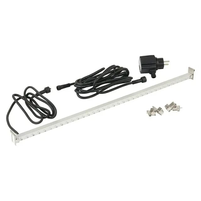 Ubbink LED Leiste 30 - Beleuchtung für Wasserfall 30 cm mit Trafo 12V 20 LEDs Bl