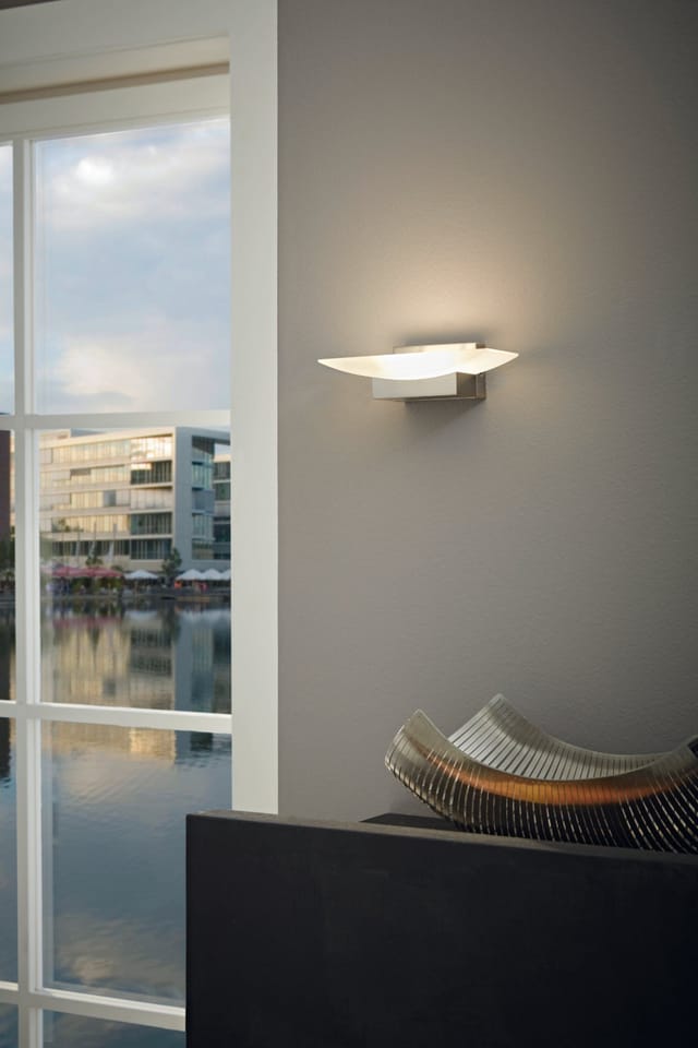 Eglo LED-Wandleuchte Metrass 1-flammig Eckig