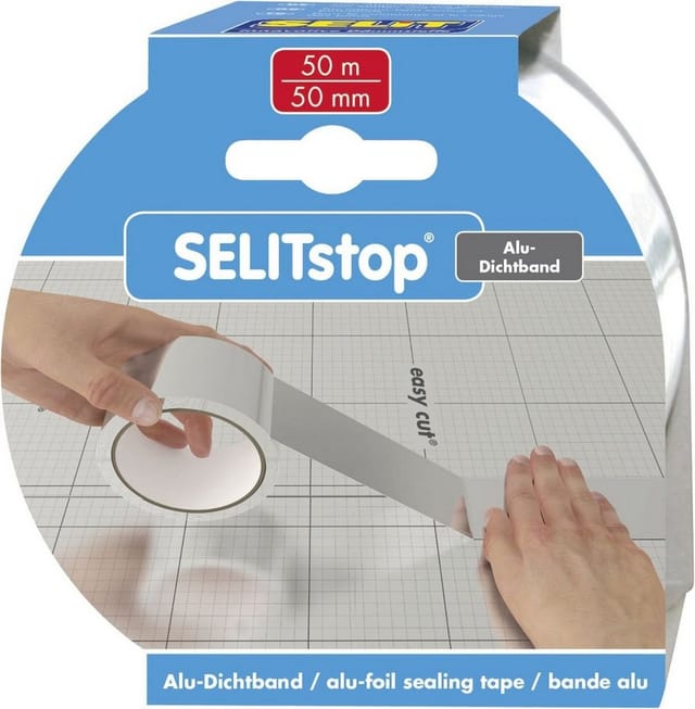 Selitstop® Alu-Dichtband 50 mm x 50 m
