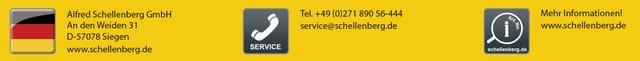 Schellenberg Rollladenprofil Mini Kunststoff 1,2 m Grau