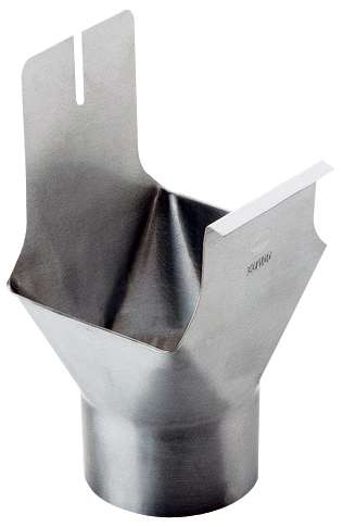 Grömo Zink Einhangstutzen Titanzink Kastenform 250/80, 62510