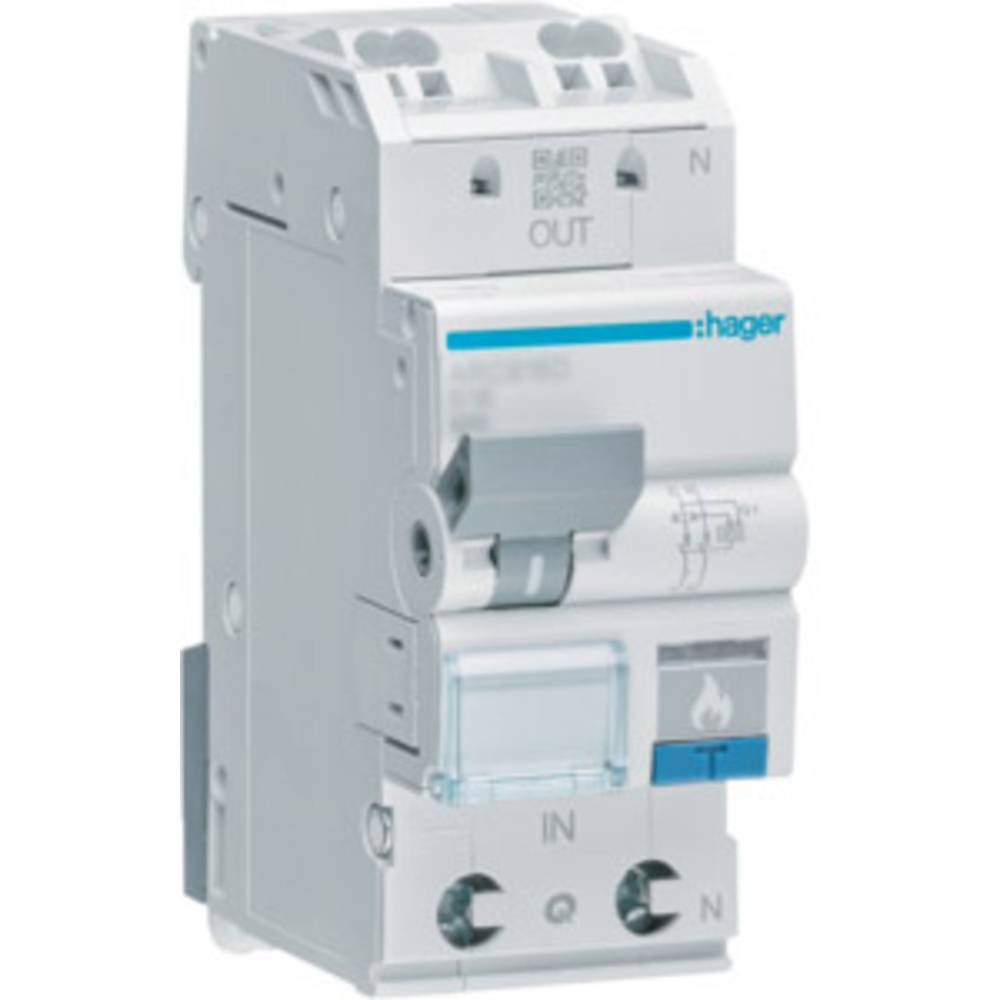 [gebraucht] B-ware Hager Arc916 D Brandschutzschalter 2polig 16 A 230 V Verteilerschrank Sicherungen