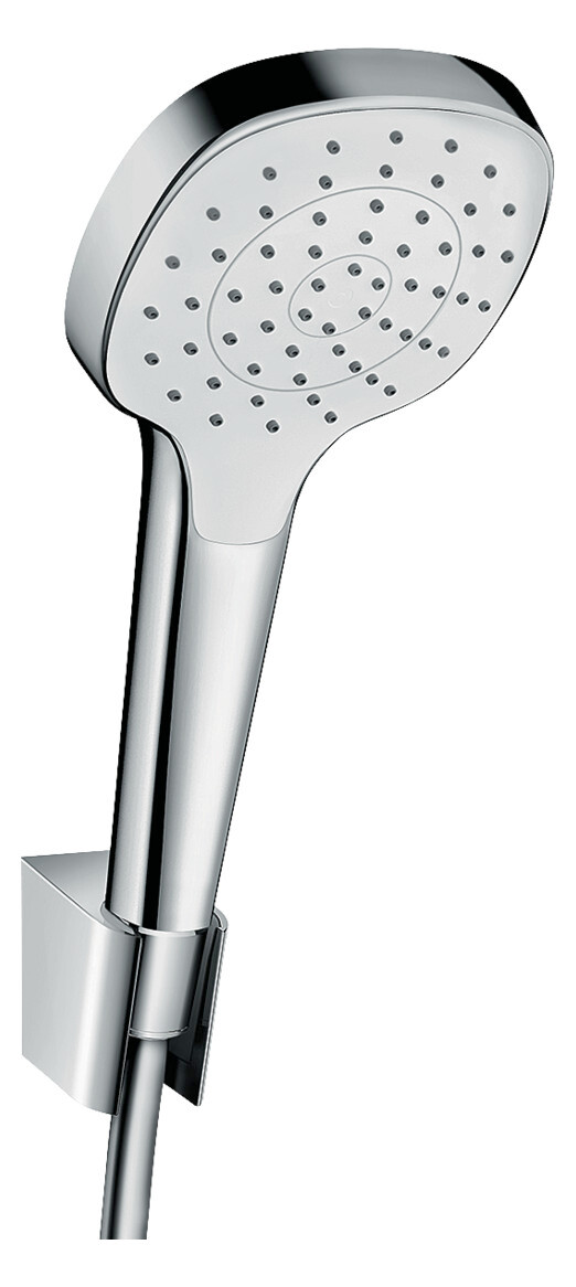 Hansgrohe Croma Select E Brausehalterset 110 1jet, Ecosmart, Mit