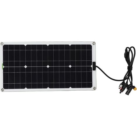 100-w-monokristallines Silizium-solarpanel Mit Multifunktionaler Schnittstelle Für Camping Und Als Notstromversorgung Für Zuhause.