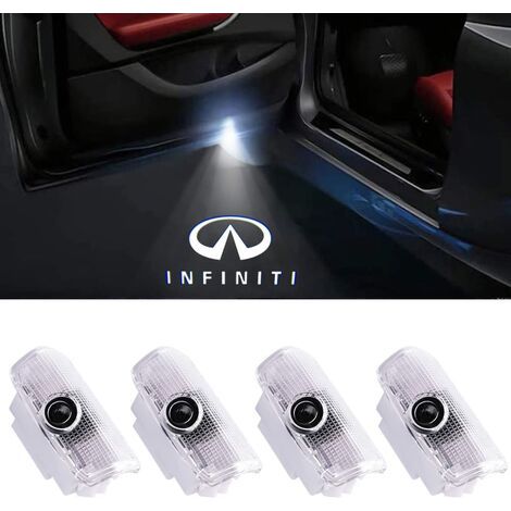 (4er-set) Led-logoprojektoren Für Autotüren, Ghost Lighting Für Infiniti Gmq Fx Ex Qx-serie
