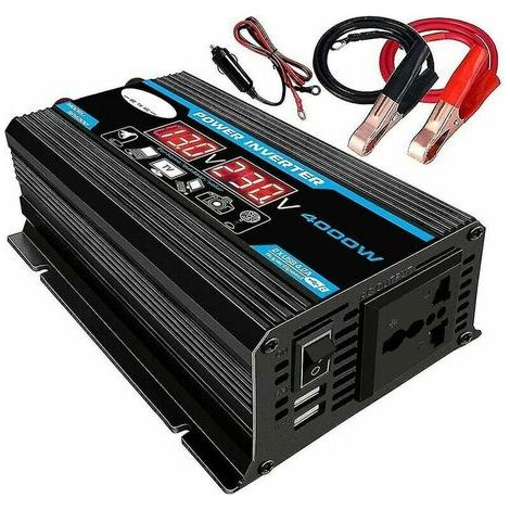 Reiner Sinus-wechselrichter 12v/220v, 24v Reiner Sinus-wechselrichter 2000w Mit Zwei Netzsteckdosen