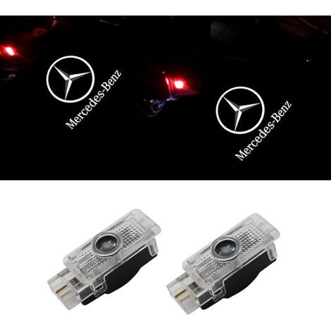 Set Mit 2 Begrüßungsleuchten, Kompatibel Mit Mercedes-benz C-klasse W203/slk/clk/slr Und Ambiente-laserprojektionsleuchten