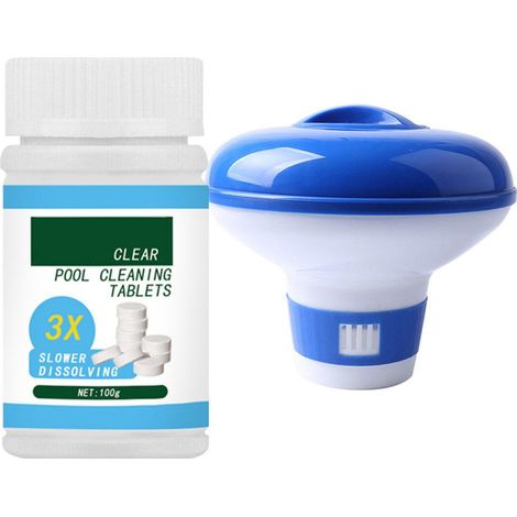 Chlortabletten Für Schwimmbäder, 100 Chlortabletten Für Whirlpools, Chlortabletten Für Planschbecken, Chlortabletten Für Schwimmbäder, Chlor Für Whirlpools
