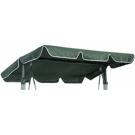 Ersatzdach Für Schaukelstühle, Wasserdicht, Beige/grün, 2 Farben Erhältlich (195 X 125 Cm, Grün)