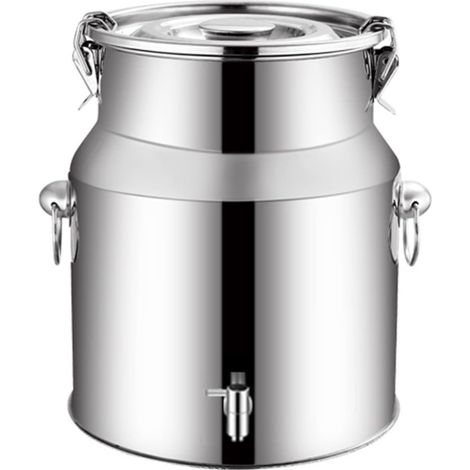 Versiegelte Milchtransportbehälter – 5 L/9 L/14 L Edelstahlbehälter 201, Milchfässer, Wassertanks, Ölfässer