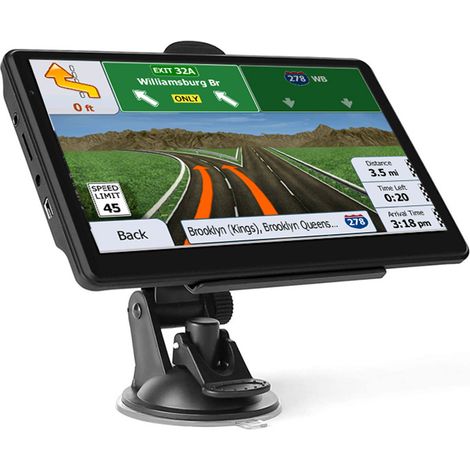 Gps-navigationssystem Für Pkw Und Lkw, Kartenmaterial 2023, 7-zoll-touchscreen, Sprachsteuerung, Geschwindigkeitswarnung, Australien