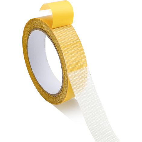 Doppelseitiges Klebeband, 3 Cm X 10 M, Starke Klebkraft, Kürzt Gardinen Ohne Nähen Oder Bügeln, Teppichklebeband, Doppelseitiges Teppichklebeband, Dekoration