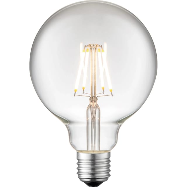 Just Light LED-Leuchtmittel 4 W E27 Globeform 13,5 cm x 9,5 cm