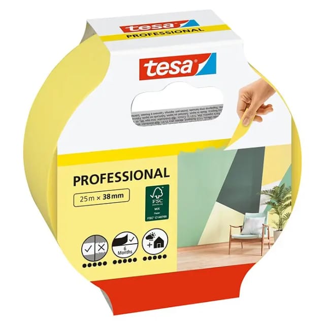 Tesa Malerband Professional 25 m x 38 mm