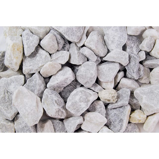 Marmorbruch Wolken-Weiß 25 - 50 mm 1000 kg Big-Bag