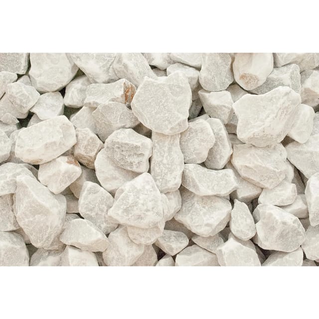 Marmorbruch Carrara Weiß 25 - 50 mm 1000 kg Big-Bag