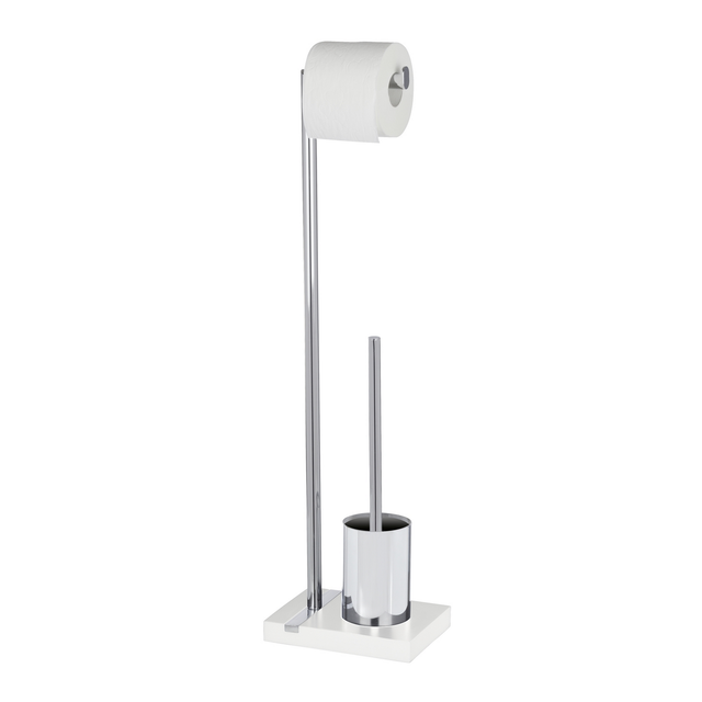 Wenko Stand WC-Garnitur Noble Weiß