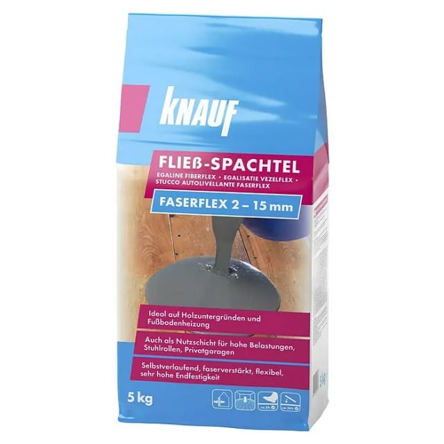 Knauf Fließspachtel Faserflex 15 5 kg
