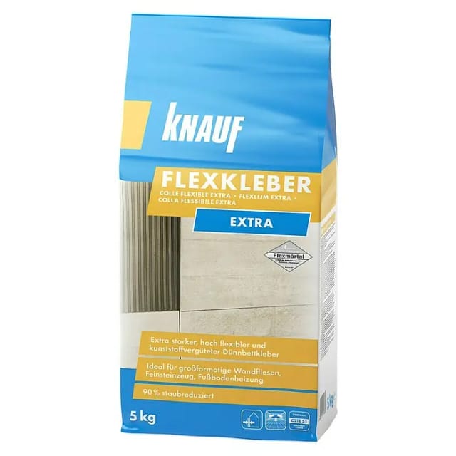 Knauf Flexkleber Extra Grau 5 kg