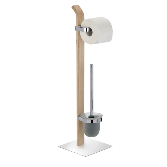 Wenko Stand WC-Garnitur Samona Natur