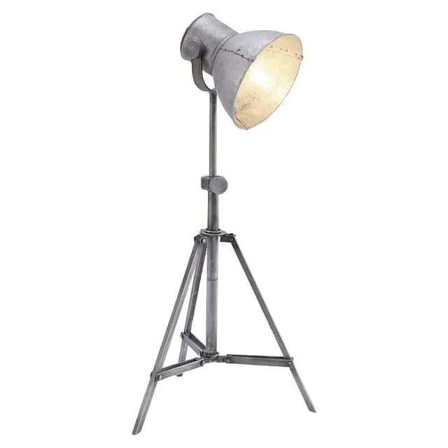 Just Light. Tischleuchte Samia 1-flammig Eisen H: 85 cm
