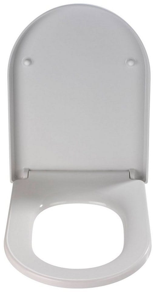 Wenko Premium WC-Sitz Palma mit Absenkautomatik Weiß