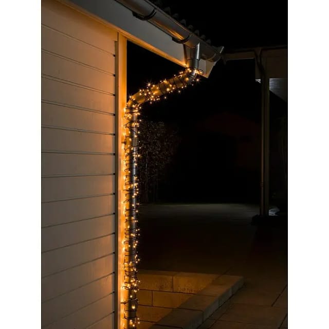 Konstsmide Micro LED Lichterkette 800 bernsteinfarbene Dioden