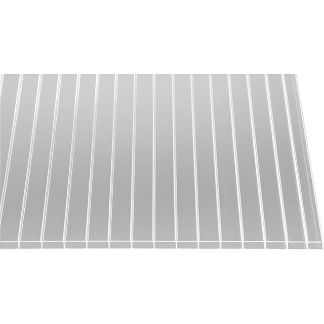 Acryl Stegdoppelplatte 16-32 Transparent 200 cm x 98 cm
