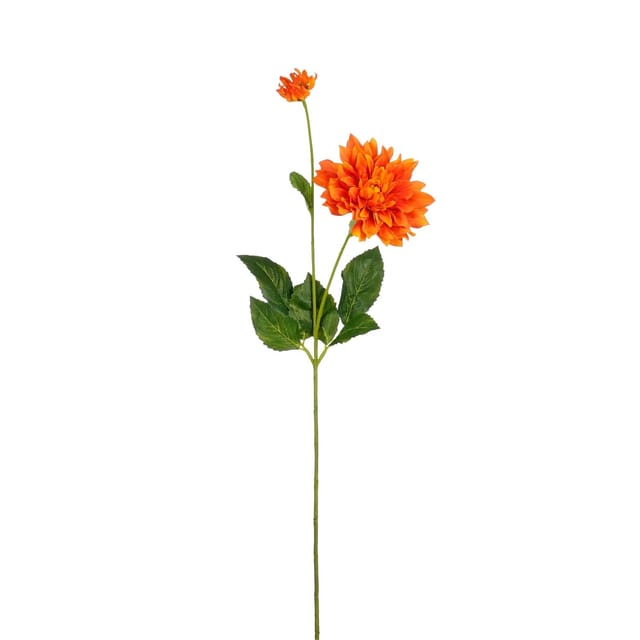 Mica Decorations Kunstblume Dahlie Orange 65 cm