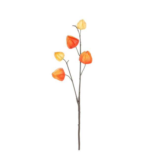 Mica Decorations Kunstblume Chinesische Laterne Orange 40 cm