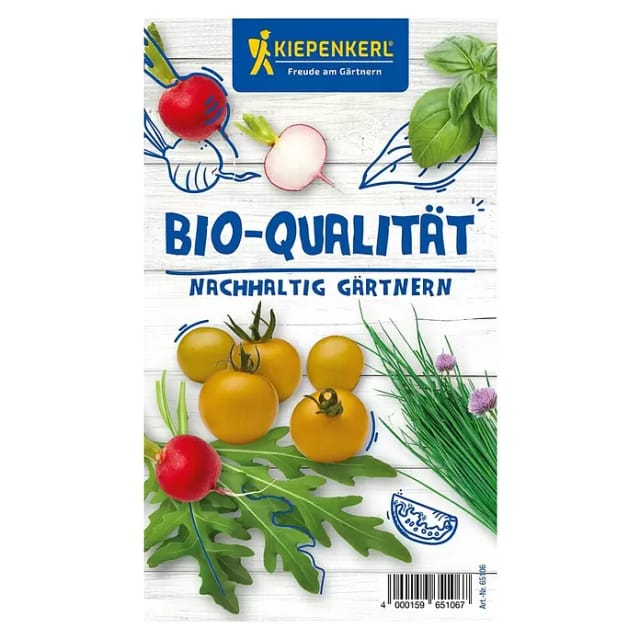 Gemüsesamen-Set 'Nachhaltiges Gärtnern, BIO-Qualität von Anfang an'