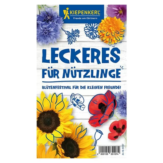 Blumensamen-Set 'Leckeres für Nützlinge, Blütenfestival für die kleinen Freunde'