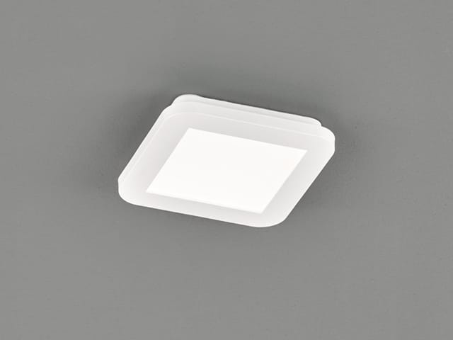 LED-Deckenleuchte Camillus 17 cm x 17 cm Weiß