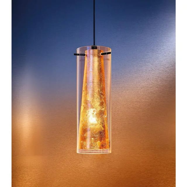 Eglo Pendelleuchte Pinto Gold 1-flammig