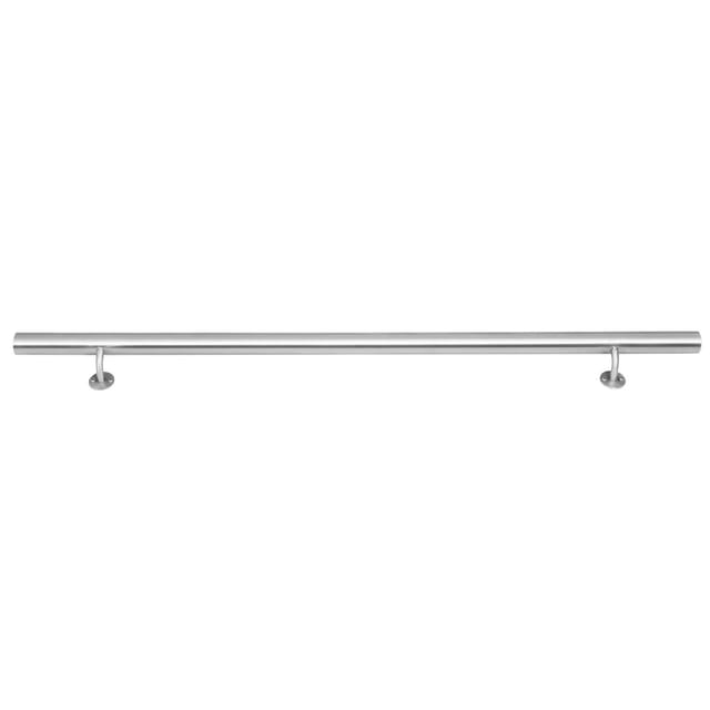 Handlaufset Kompakt Edelstahl V2A Ø 40 mm - 1.200 mm mit verschweißten Konsolen