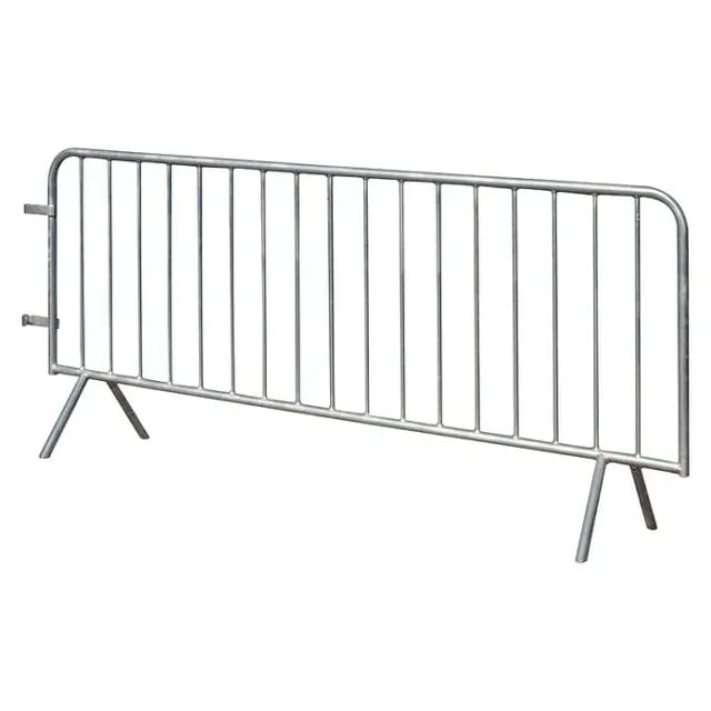 Schake Absperrgitter Typ B 2,5 m 17 Stäbe Silber
