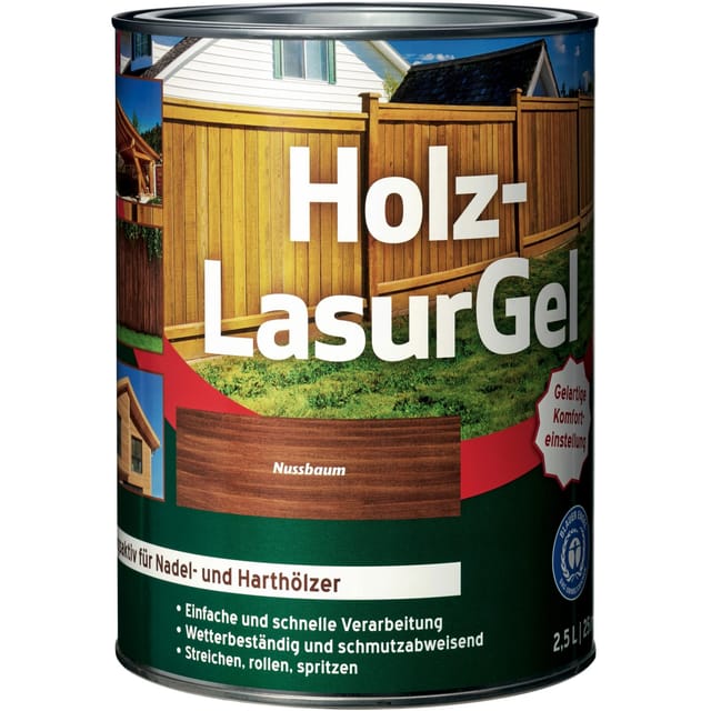 Holz-LasurGel Nussbaum 2,5,