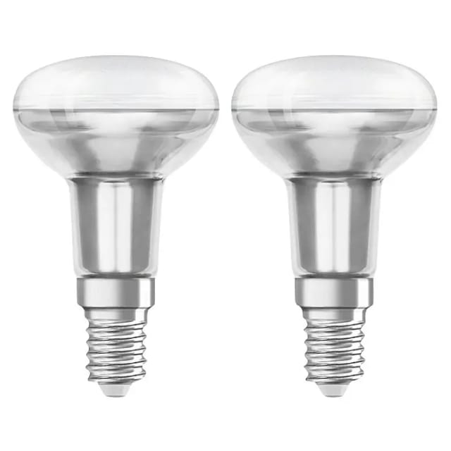 Osram LED-Leuchtmittel E14 Reflektor R50 1,5 W 110,m 2er Set 8,5 x 5 cm (H x Ø)