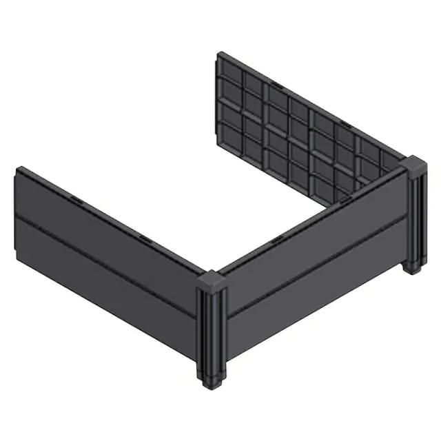 KHW Hochbeet Demeter Erweiterungsset 31 cm x 82 cm x 82 cm