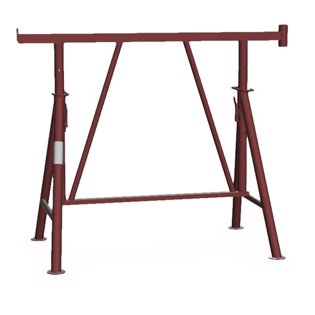 Schake Faltgerüstbock Compact S 1,2 m x 1,75 m Braun