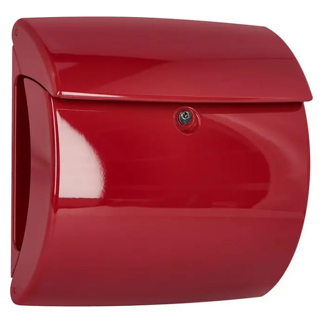 Burg-Wächter Kunststoff-Briefkasten Piano 886 Merlot