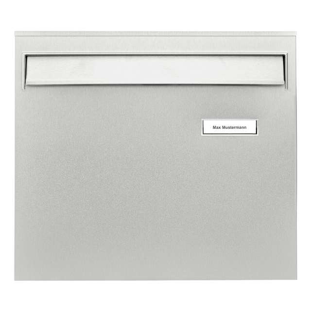 Burg-Wächter Edelstahl-Zaunbriefkasten Borkum 3878