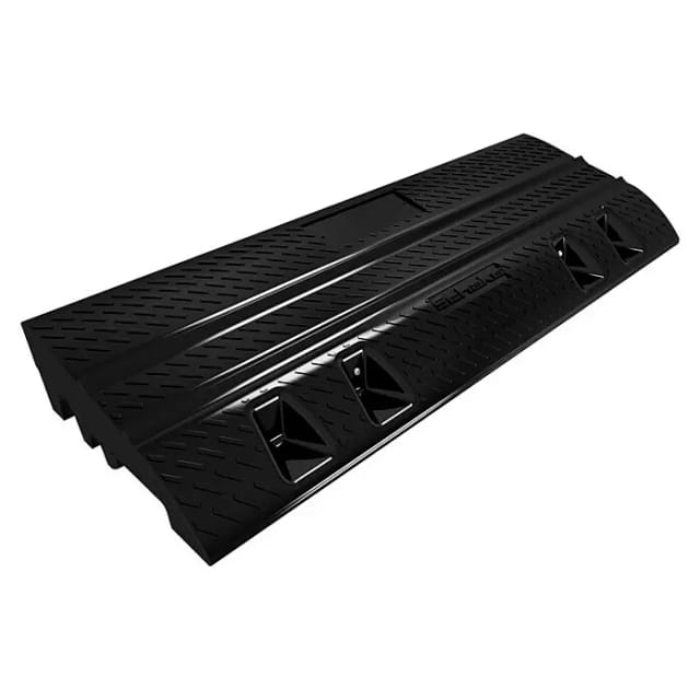 Schake Bordsteinrampe Typ Nox Mittelstück 1.000 mm x 350 mm x 120 mm Schwarz