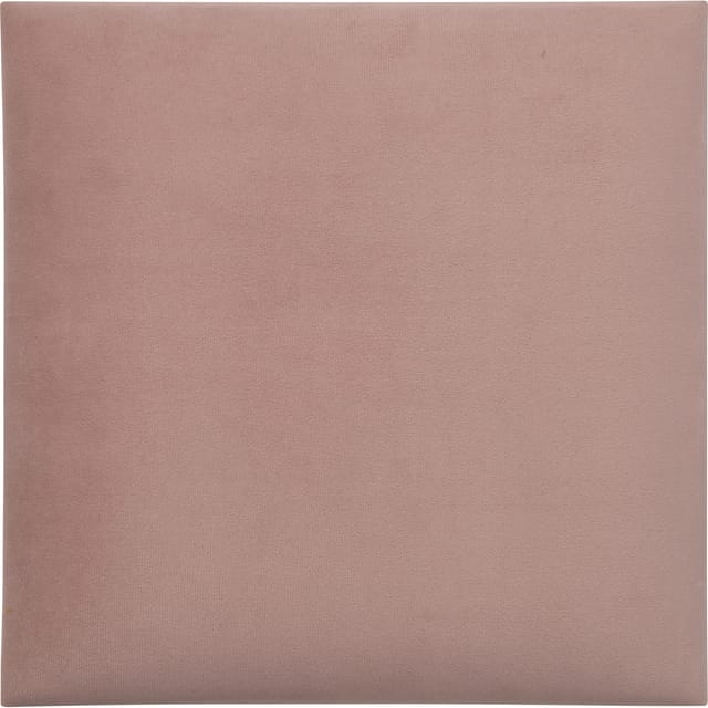 Wandkissen Quadrat 30 cm x 30 cm Rosa Samt
