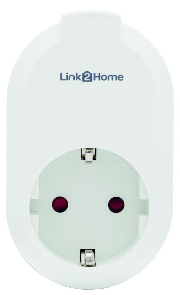Link2Home WiFi Steckdose & Zeitschaltuhr Weiß